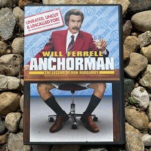 🩶5/$30 Anchorman: The Legend of Ron Burgundy DVD